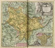 Nova et accurata TERRITORII VLMENSIS cum DOMINIO WAINENSI [Centered on Ulm with territories of Vienna in Inset] 0247-00, Grosser Atlas