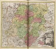 LANDGRAVIA[TUS] THURINGIAE[Centered on Erfurd] 0253-00, Grosser Atlas