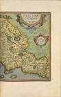 TVSCIAE ANTIQVAE TYPVS. Ex contibus geographicis Ab. Ortelij. | Cum privilegio Imperiali et Belgico ad decennium. 1584. 0418-02, THEATRUM ORBIS TERRARUM