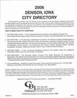 Denison 2006 Iowa Historical Atlas