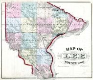 Lee County 1874 Iowa Historical Atlas