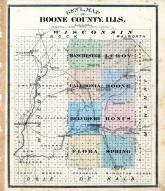 Boone County 1886 Illinois Historical Atlas