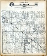 Marissa Township, Atlas: St. Clair County 1936, Illinois Historical Map