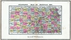 Osage County 1899 Kansas Historical Atlas