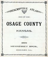 Osage County 1899 Kansas Historical Atlas