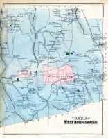 Hanson, Massachusetts 1879 Old Town Map Reprint - Plymouth Co.