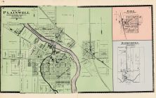 Plainwell, Dorr, Hopkinsville, Atlas: Allegan County 1895, Michigan 