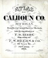 Calhoun County 1873 Michigan Historical Atlas