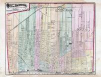 Wayne County 1876 With Detroit Michigan Historical Atlas