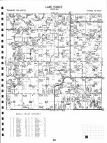 Lake Eunice, Atlas: Becker County 1971, Minnesota Historical Map