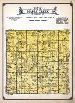 Maple Creek Township, Atlas: Colfax County 1925, Nebraska Historical Map