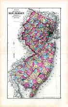 Bergen County 1876 New Jersey Historical Atlas