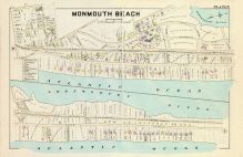 Long Branch Map, Original 1941 Monmouth County Atlas Map