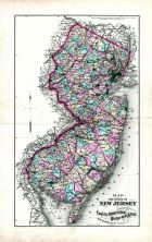 Salem and Gloucester Counties 1876 New Jersey Historical Atlas