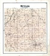 Butler, Atlas: Darke County 1875, Ohio Historical Map