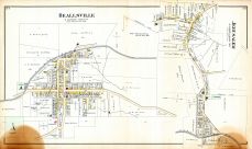 Jerusalem, Beallsville, Atlas: Monroe County 1898, Ohio Historical Map