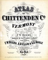 Chittenden County 1869 Vermont Historical Atlas