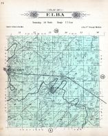 Elba Township, Atlas: Dodge County 1910, Wisconsin Historical Map