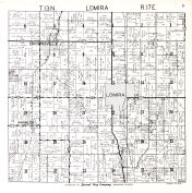 Lomira Township, Atlas: Dodge County 1950, Wisconsin Historical Map