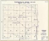 Township 61 N., Range 1 W., Kaniksu National Forest, Deep Creek, Atlas ...