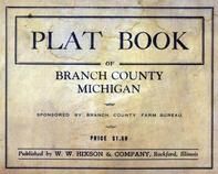 Branch County 1930c Michigan Historical Atlas