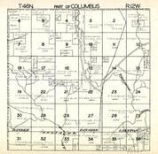 Columbus Township 3, Danaher, Laketon, Danber, Atlas: Luce County 1930c ...